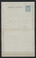 France - Entier Postal - Carte Lettre - N° J 43 D - Timbré Sur Commande - Cartes-lettres