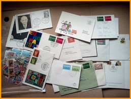 LOT EUROPA EUROPE IDEES EUROPEENNES Timbres Neufs Oblitérés Lettres FDC 1er Jour Autres Documents - Collezioni