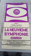 Affiche. Dinant. Excursion à Bruxelles. Béjart. Ballet Du XXe Siècle. La Neuvième Symphonie. 1973 - Affiches