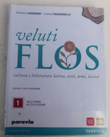 Velusti FLOS  (cultura E Letteratura Latina , Testi, Temi , Lessico) - Paravia  - 464 Pagine - Historia, Filosofía Y Geografía