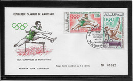 Thème Athlétisme - Mauritanie - Enveloppe - TB - Leichtathletik