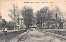 ¤¤  -    MAGNAC-LAVAL   -   Entrée De La Ville    -   Carte Décollée      -   ¤¤ - Autres & Non Classés