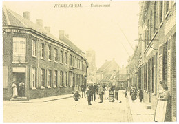 Wevelgem: Een Deel Van De Lode Deboningestraat Eertijds Statie- En Stationstraat ( 2 Scans) - Wevelgem