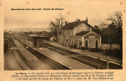 Montoire Sur Le Loir * La Gare * Ligne Chemin De Fer Loir Et Cher - Montoire-sur-le-Loir