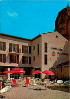 Castellane * Devanture Nouvel Hôtel Du Commerce * La Terrasse - Castellane