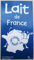 LAIT DES ÉLEVAGES DE FRANCE VACHE MILK  MILCH - Milk Tops (Milk Lids)
