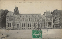 CARTE CHALONS SUR MARNE - LA CAISSE D'EPARGNE- ANNEE 1917 - Châlons-sur-Marne