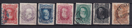 BRASIL - 1878 - YVERT N°37/42+44 OBLITERES - COTE = 55 EUROS - - Oblitérés