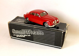 VOITURE MINIATURE - JAGUAR MK2 - 1962 - SMALLWHEELS SW4X (WIRE WHEELS) - ECH 1/43 - MODELE REDUIT AUTOMOBILE (57) - Corgi Toys