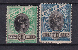 BRESIL - 1894 - YVERT N°84+85 * MH - COTE = 52.5 EUR. - Neufs