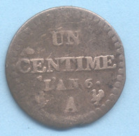 1 CENTIME AN 6 A  PERLES 53 / 36 - 1795-1799 Direttorio