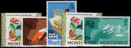 Montserrat 1974 Provisionals Unmounted Mint. - Montserrat