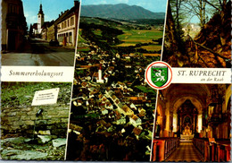 5142  - Steiermark , St. Ruprecht An Der Raab , Hauptstraße , Sommeralpe , Stefaniequelle , Pfarrkirche - Gelaufen 1977 - Weiz