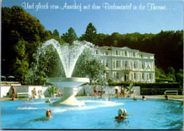 5217  - Steiermark , Bad Gleichenberg , Hotel Pension Annahof , Thermalhallenbad , Springbrunnen - Gelaufen - Bad Gleichenberg