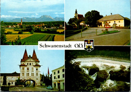 5402  - Oberösterreich , Schwanenstadt , Mehrbildkarte - Gelaufen 1969 - Vöcklabruck