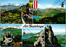 5417  - Oberösterreich , Feuerkogel , Mehrbildkarte - Gelaufen 1969 - Ebensee