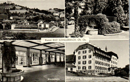 5425  - Oberösterreich , Bad Schallerbach , Wandelhalle , Kurhaus , Quelle , St. Raphael - Gelaufen 1966 - Bad Schallerbach