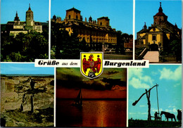 5476  - Burgenland , Forchenstein , Seewinkel , St. Margarethen , Mehrbildkarte - Gelaufen 1985 - Forchenstein