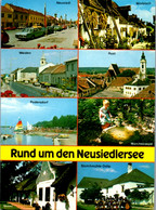 5485  - Burgenland , Neusiedlersee , Mehrbildkarte - Gelaufen 1998 - Neusiedlerseeorte