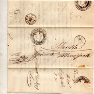 1862   LETTERA CON ANNULLO LENO BRESCIA + GOTTOLENGO - Dienstmarken