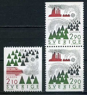 Suède YT 1377 + 1378a  Neuf Sans Charnière - XX - MNH Europa 1986 - Ungebraucht