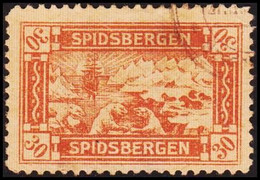 1900. NORGE. SPIDSBERGEN. 30 (ØRE) Thin.  () - JF414135 - Autres & Non Classés