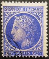 FRANCE Cérès De Mazelin N°674 Oblitéré - 1945-47 Ceres Of Mazelin