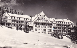 Isère : SAINT HILAIRE Du TOUVET : Sanatorium De L'A. M. M. Sous La Neige ( C.p.s.m. Dentelée ) - Saint-Hilaire-du-Touvet