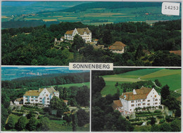 Flugaufnahme Schloss Sonnenberg Stettfurt TG Multiview Fliegeraufnahme - Stettfurt