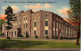 North Carolina Durham Gymnasium And Indoor Stadium Duke University Curteich - Durham