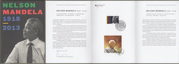 Bund + Südafrika: Ministerkarte, Mi-Nr. 3404: " 100. Geburtstag Nelson Mandela " Gemeinschaftsausgabe Joint Issue ! X - Brieven En Documenten