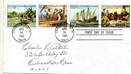 J408  1992 FDC Christophe Colomb - 1991-2000