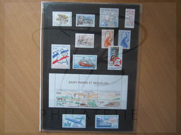 VEND BEAUX TIMBRES DE S.P.M. , ANNEE 1987 + PA , XX !!! - Années Complètes