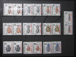 VEND BEAUX TIMBRES TAXES DE S.P.M. N° 82 - 91 EN PAIRES , XX !!! (a) - Timbres-taxe