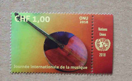 Ge18-01 : Nations-Unies (Genève / 1er Octobre Journée Internationale De La Musique - Domra - Nuovi