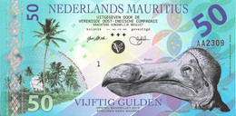 NETHERLANDS-MAURITIUS - (set 4 Billets) 50-100-500-1000 Gulden 2016 Polymer UNC - Specimen