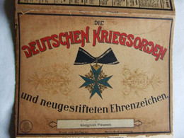 DEUTSCHE KRIEGSORDEN 1 PRUSSE MEDAILLE DECORATION ORDRE  1914  ALLEMAGNE REICH - Sonstige & Ohne Zuordnung