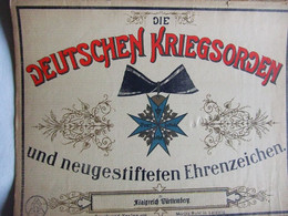 DEUTSCHE KRIEGSORDEN 4  WURTEMBERG  MEDAILLE DECORATION ORDRE  1914  ALLEMAGNE REICH - Autres & Non Classés