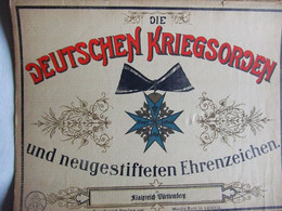 DEUTSCHE KRIEGSORDEN 4  WURTEMBERG  MEDAILLE DECORATION ORDRE  1914  ALLEMAGNE REICH - Otros & Sin Clasificación