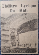 Programme, Thèâtre Lyrique Du Midi - La Vie Parisienne - 1987 - Programmes