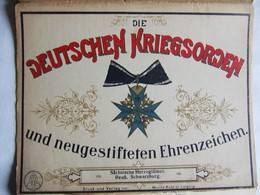 DEUTSCHE KRIEGSORDEN 8 ?? SACHS SCHWARZBURG ??  MEDAILLE DECORATION ORDRE  1914  ALLEMAGNE REICH - Otros & Sin Clasificación