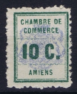 France Timbre De Grève N°1, Chambre De Commerce D'Amiens, 1909, MH/* - Andere & Zonder Classificatie