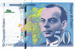 FRANCE BILLET 50 FR ST.EXUPERY - 50 F 1992-1999 ''St Exupéry''