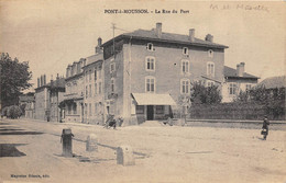 54-PONT-A-MOUSSON- LA RUE DU PORT - Pont A Mousson