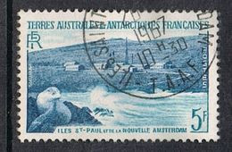 T.A.A.F. N°4  Otarie - Used Stamps