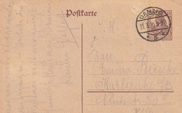 Danzig Entier Postal 1920 - Ganzsachen