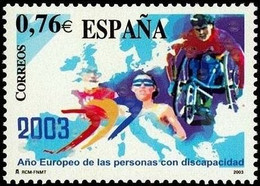 Spain 2003 España / Handicap Sport MNH Deportes Para Personas Discapacitadas / Je25  1-5 - Sport Voor Mindervaliden