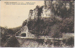 Gevrey Chambertin - Combe De Lavaux : Entrée Du Tunnel Et Route Pittoresque De Chamboeuf - Gevrey Chambertin