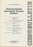 GB Channel Islands Specialists' Society Bulletin 1981 LETTER BOXES In JERSEY - English (from 1941)