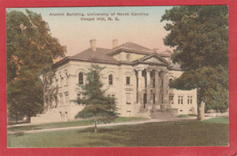 Delcampe - USA: North Carolina - Chapel Hill Alumni Building, University (Université Chapel Hill Le Bâtiment Des Anciens étudiants) - Chapel Hill